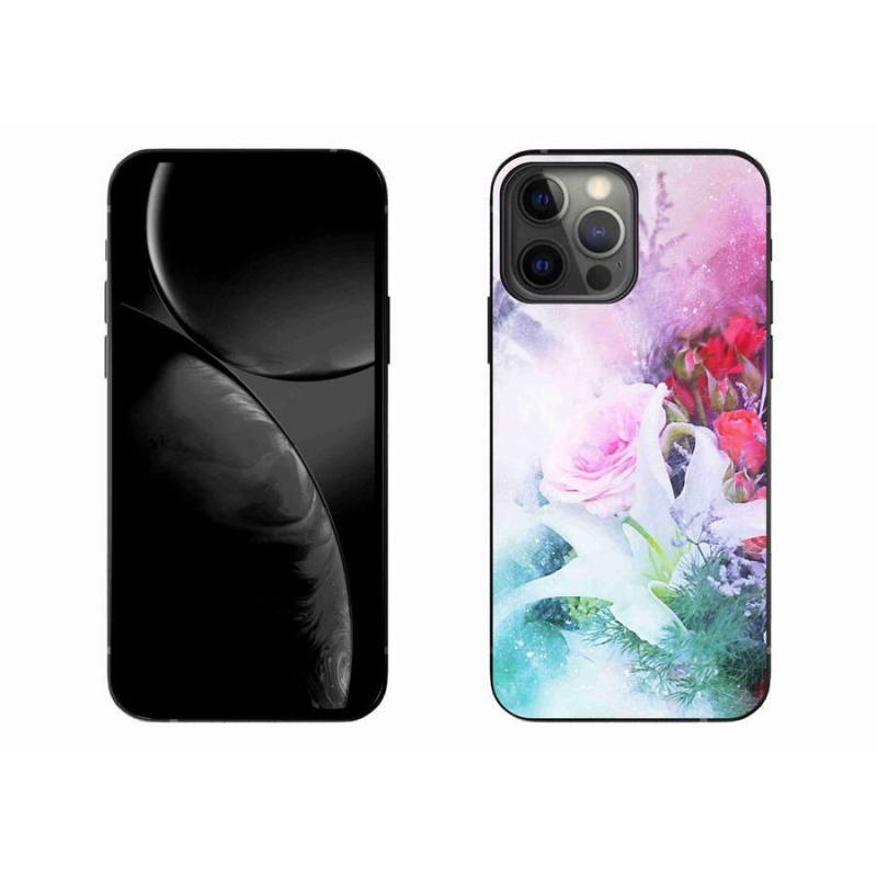 Zselés borítás mmCase iPhone 13 Pro Max 6.7 - virágok 4