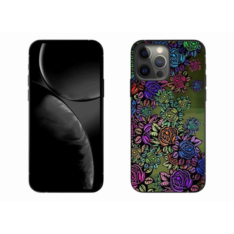 Zselés borítás mmCase iPhone 13 Pro Max 6.7 - virágok 6