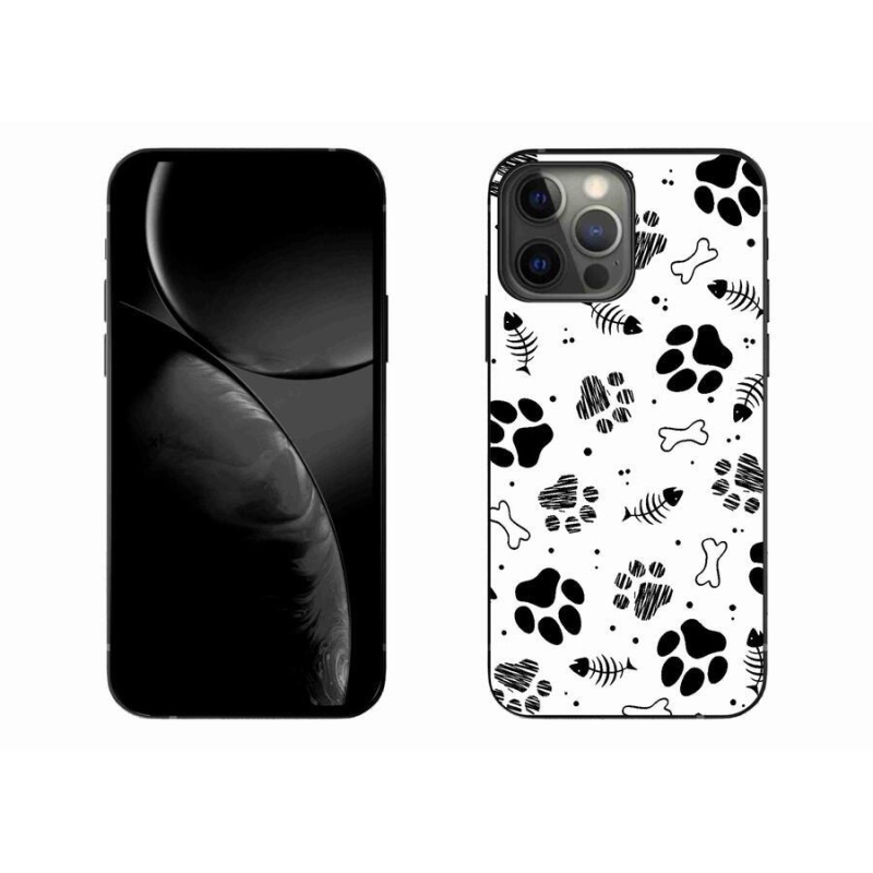 Zselés borítás mmCase iPhone 13 Pro Max 6.7 - kutyamancsok 1