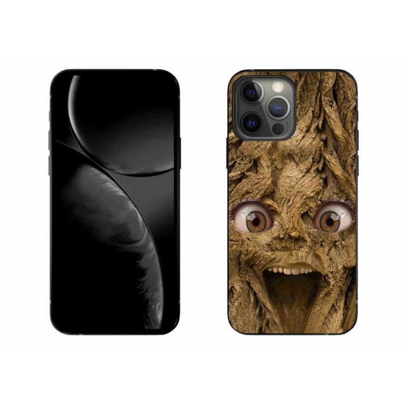 Gél borítás mmCase iPhone 13 Pro Max 6.7 készülékhez - boldog fa szemekkel
