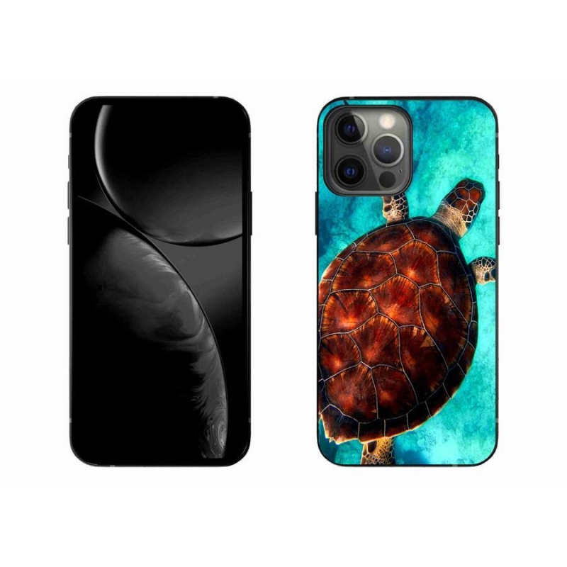 Zselés borítás mmCase iPhone 13 Pro Max 6.7 készülékhez - teknősbéka