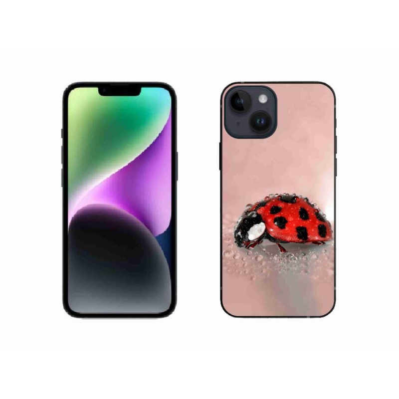 Zselés borítás mmCase iPhone 14 készülékhez - katicabogár