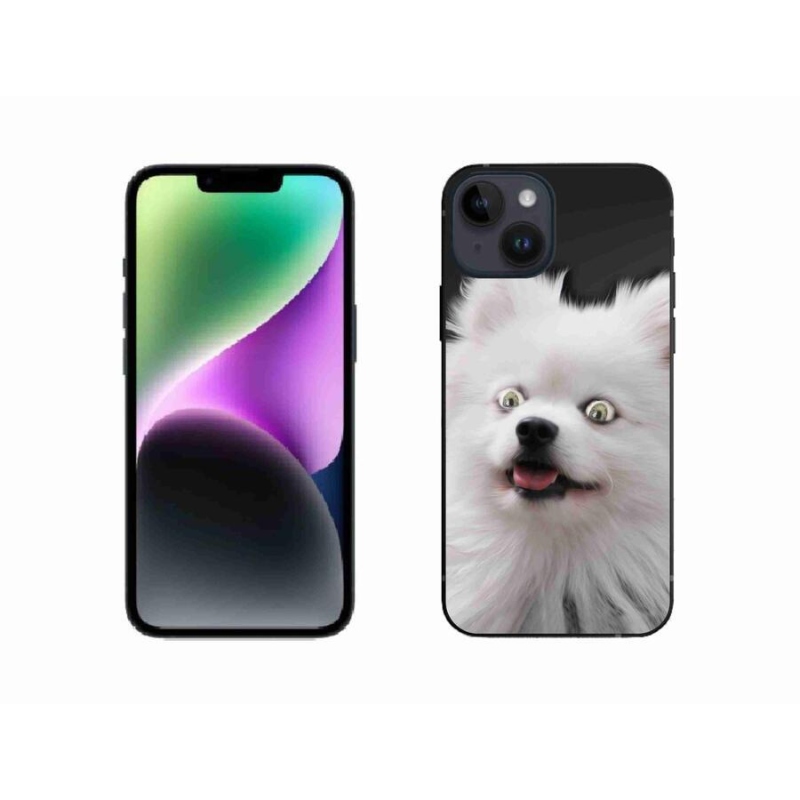 Zselés borítás mmCase iPhone 14 készülékhez - fehér tipp