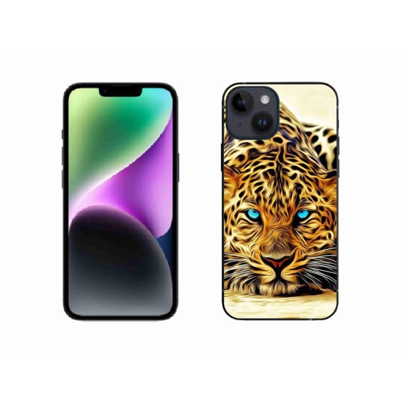 Gél borítás mmCase iPhone 14 készülékhez - rajzfilm tigris