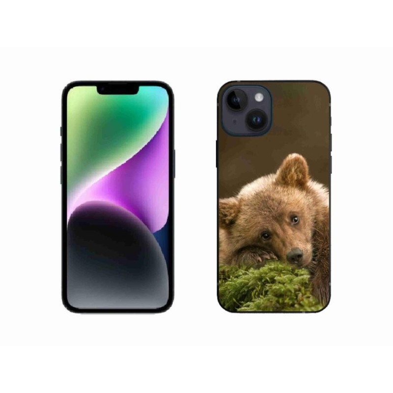 Zselés borítás mmCase iPhone 14 - medve