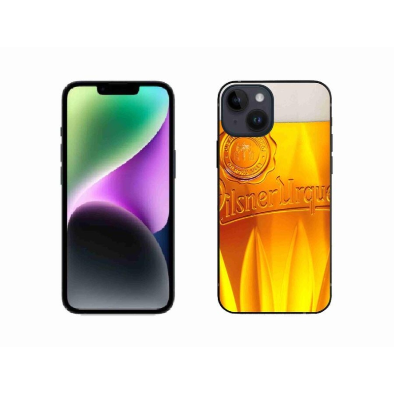 Zselés borítás mmCase iPhone 14 készülékhez - sör