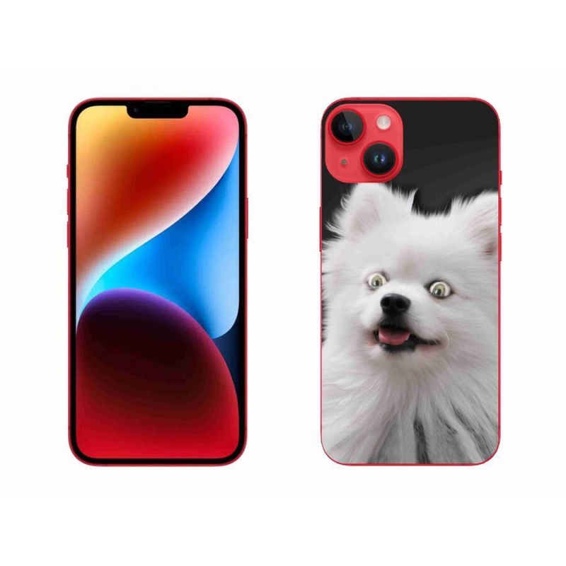 Zselés borítás mmCase iPhone 14 Plus készülékhez - fehér tipp