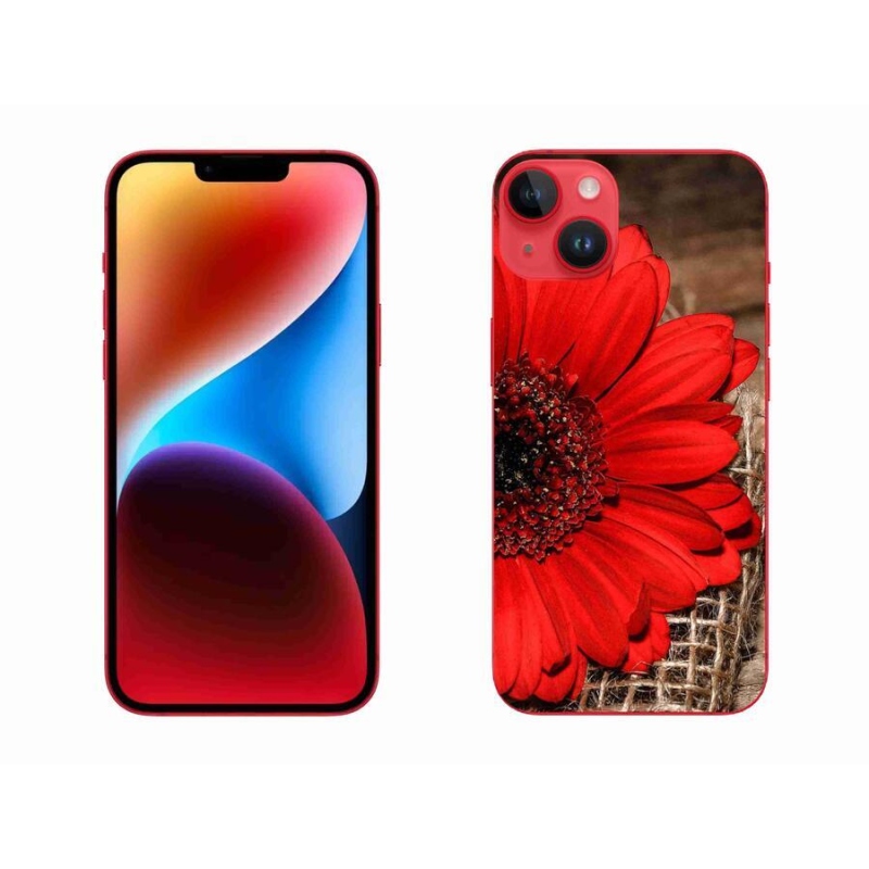 Gél borítás mmCase iPhone 14 Plus készülékhez - gerbera