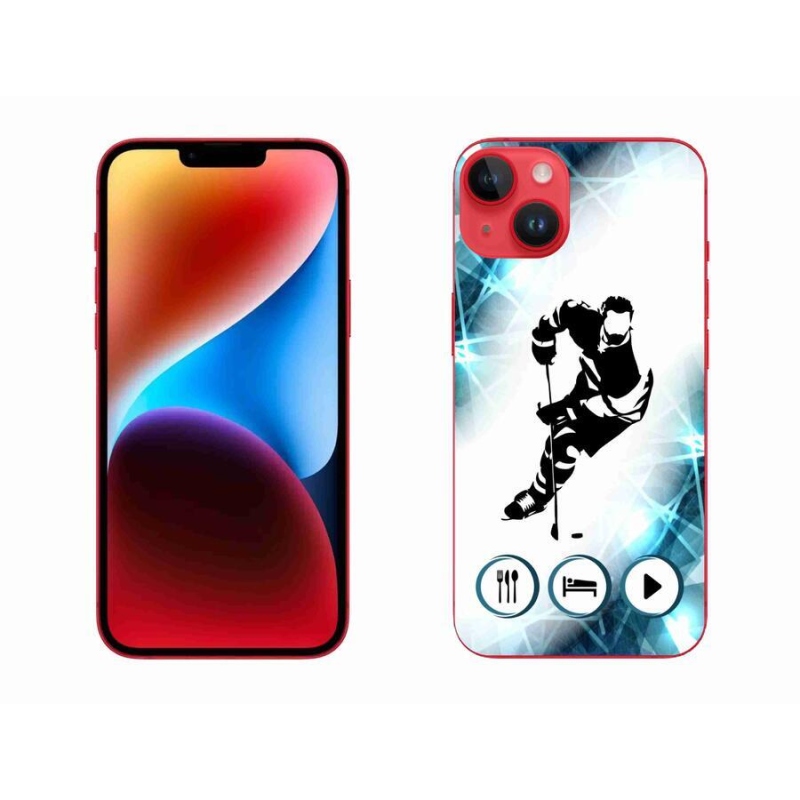 Zselés borítás mmCase iPhone 14 Plus készülékhez - hoki 1