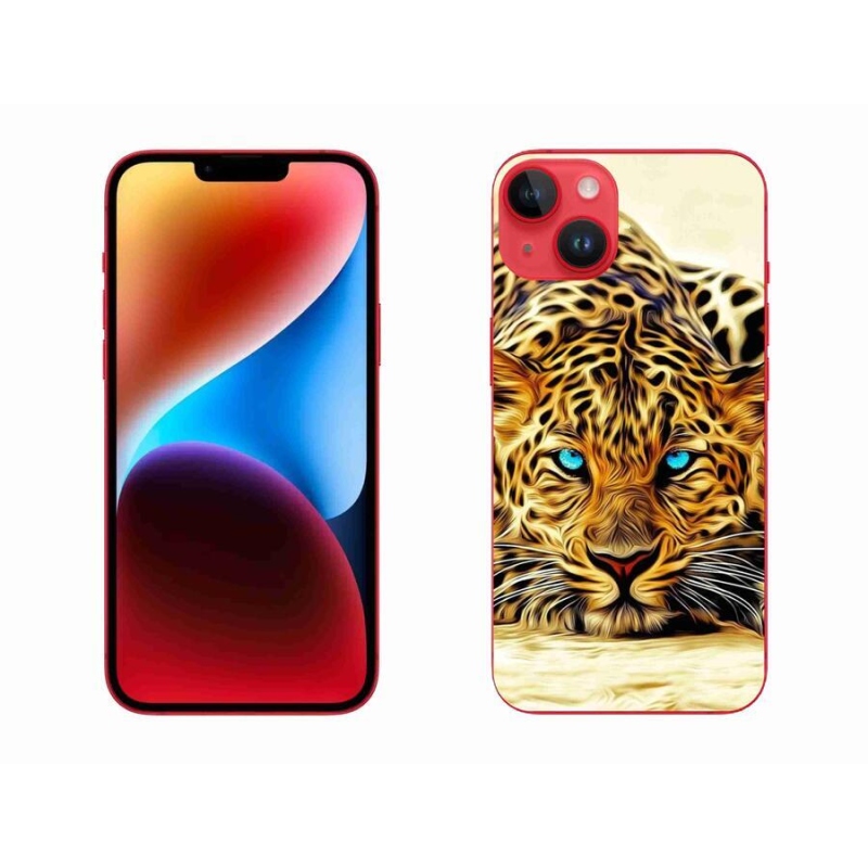 Gél borítás mmCase iPhone 14 Plus készülékhez - rajzfilm tigris