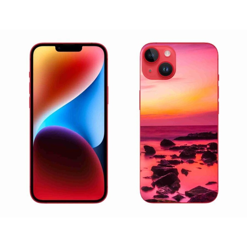Zselés borítás mmCase iPhone 14 Plus készülékhez - tenger és ragyogás