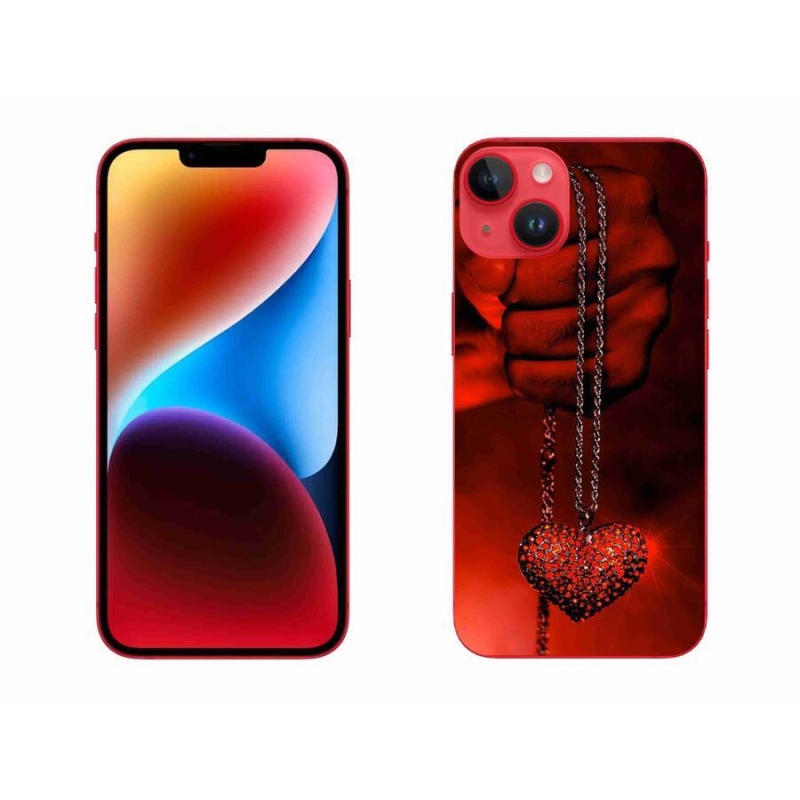 Gél borítás mmCase iPhone 14 Plus készülékhez - nyaklánc