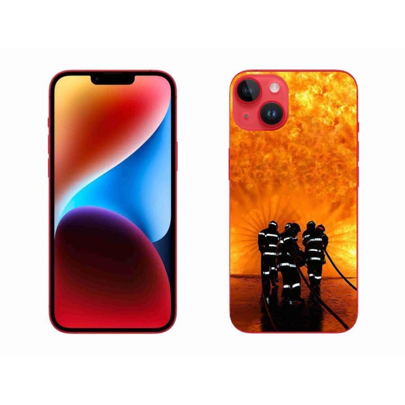 Zselés borítás mmCase iPhone 14 Plus készülékhez - tűz