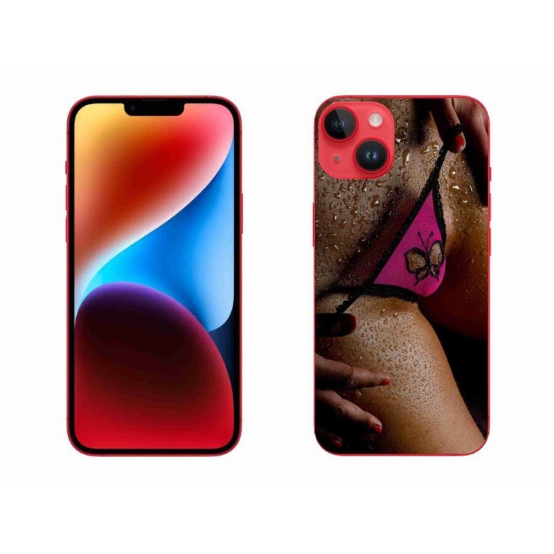 Gél borítás mmCase iPhone 14 Plus készülékhez - szexi nő