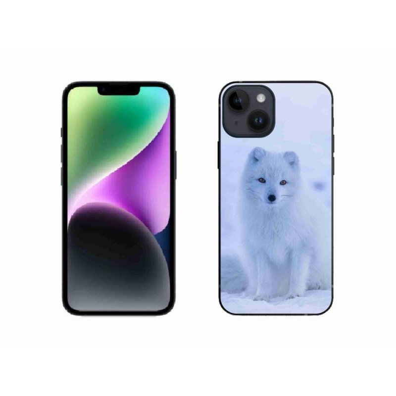 Zselés borítás mmCase iPhone 14 készülékhez - polár róka
