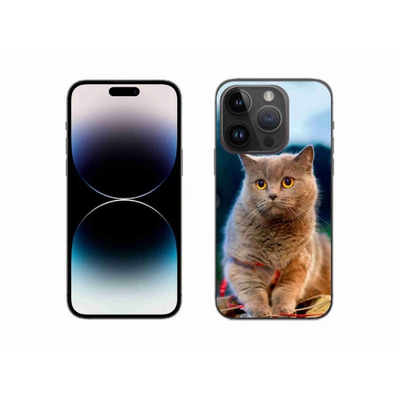 Zselés borítás mmCase iPhone 14 Pro 6.1 készülékhez - Brit kék 2