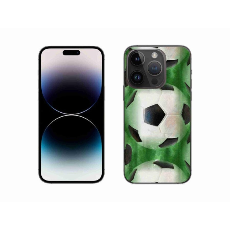 Zselés borítás mmCase iPhone 14 Pro 6.1 készülékhez - focilabda