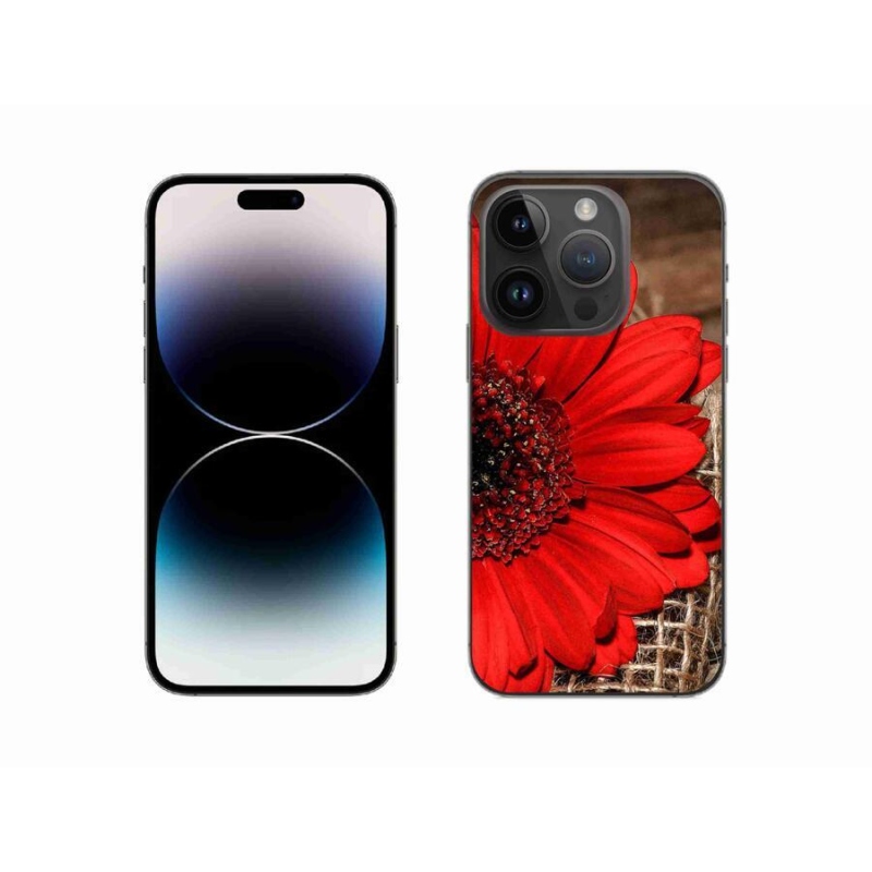 Zselés borítás mmCase iPhone 14 Pro 6.1 készülékhez - gerbera