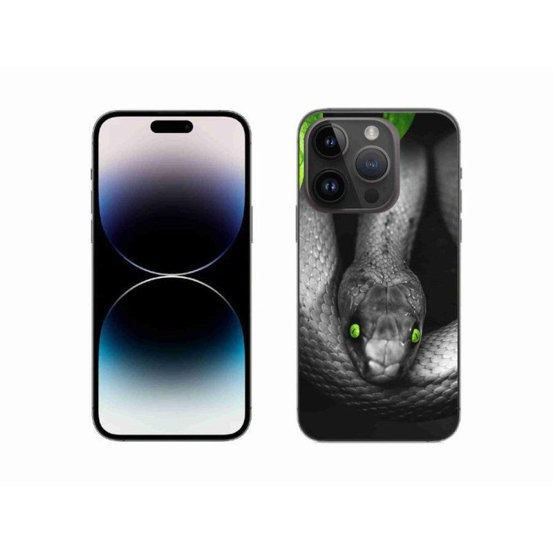 Zselés borítás mmCase iPhone 14 Pro 6.1 - kígyó