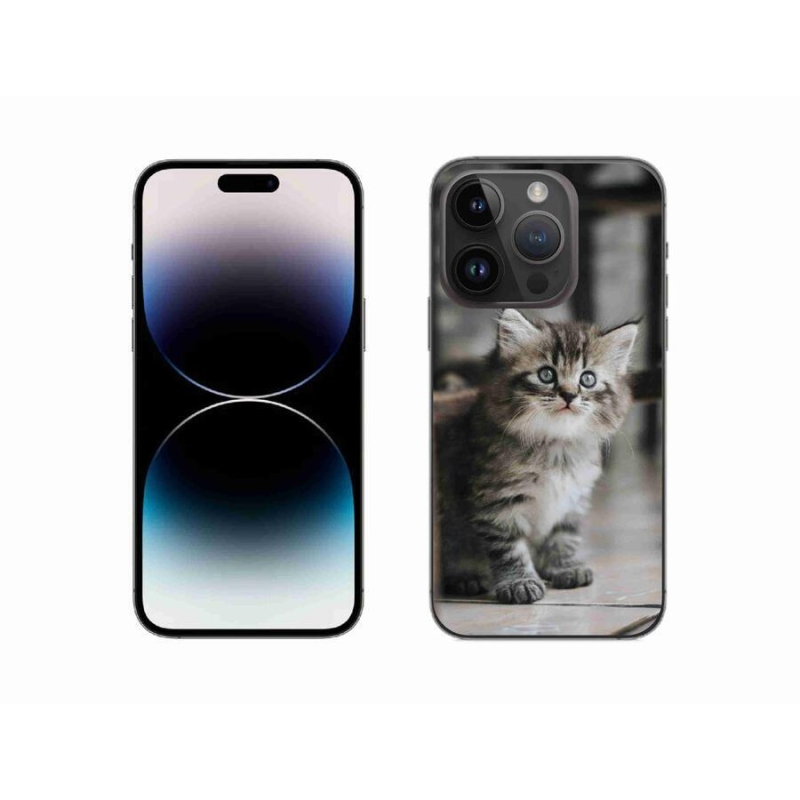 Zselés borítás mmCase iPhone 14 Pro 6.1 készülékhez - cica