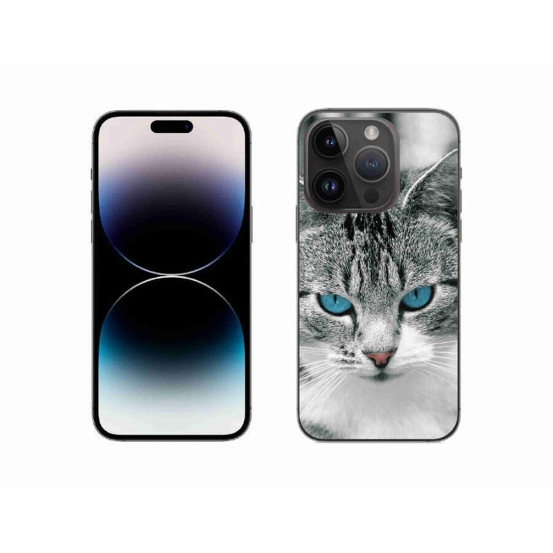 Zselés borítás mmCase iPhone 14 Pro 6.1 készülékhez - cat view 1