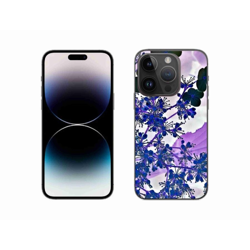 Zselés borítás mmCase iPhone 14 Pro 6.1 készülékhez - hortenzia virág