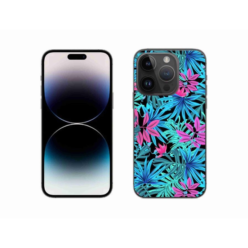 Zselés borítás mmCase iPhone 14 Pro 6.1 - virágok 3