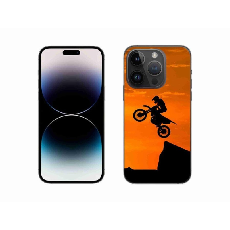Zselés borítás mmCase iPhone 14 Pro 6.1 készülékhez - motocross