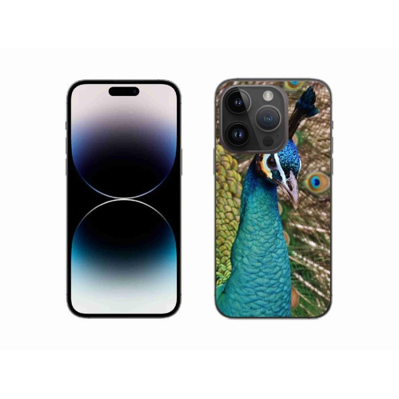 Zselés borító mmCase iPhone 14 Pro 6.1 készülékhez - páva