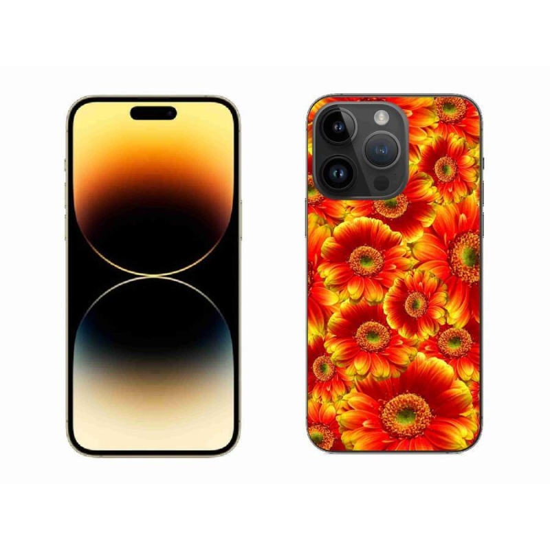 Gél borítás mmCase iPhone 14 Pro Max 6.7 készülékhez - gerbera 1