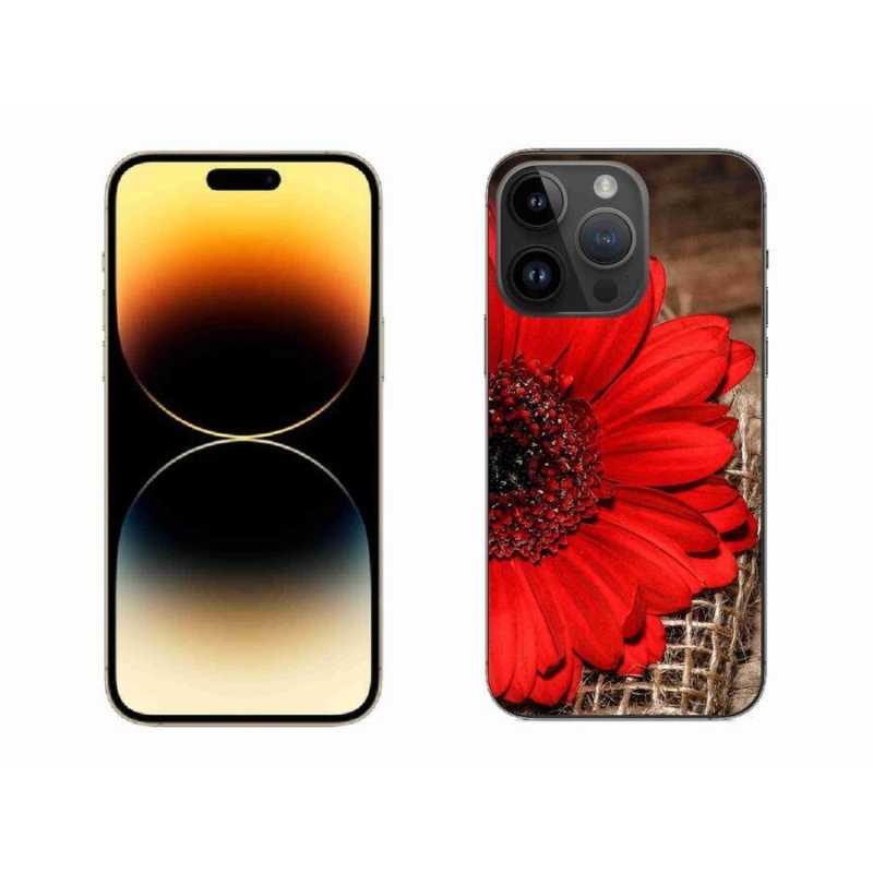 Zselés borítás mmCase iPhone 14 Pro Max 6.7 készülékhez - gerbera
