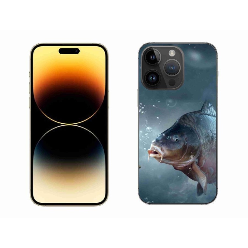 Zselés borítás mmCase iPhone 14 Pro Max 6.7 - ponty és buborékok számára