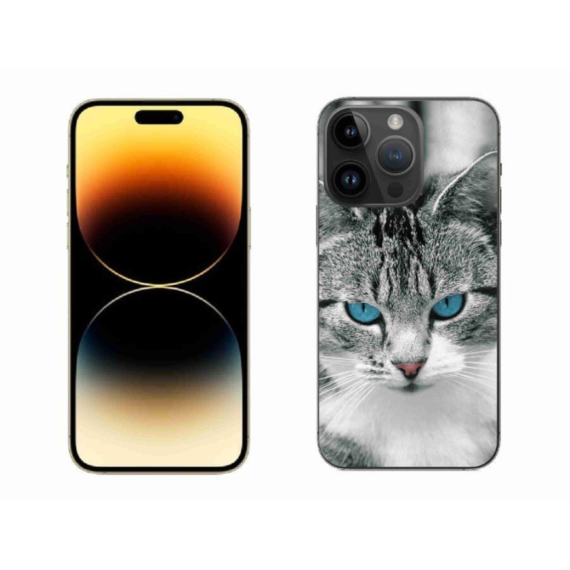Zselés borítás mmCase iPhone 14 Pro Max 6.7 készülékhez - cat view 1