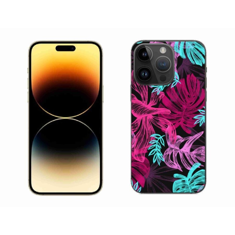Zselés borítás mmCase iPhone 14 Pro Max 6.7 - virágok 1
