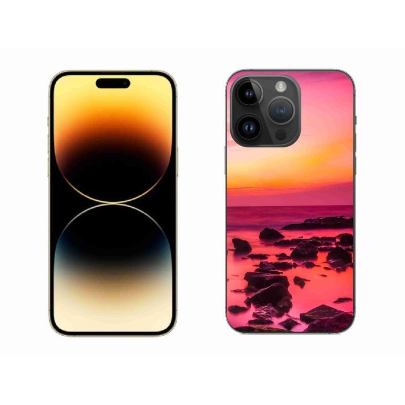 Gél borítás mmCase iPhone 14 Pro Max 6.7 készülékhez - tenger és ragyogás
