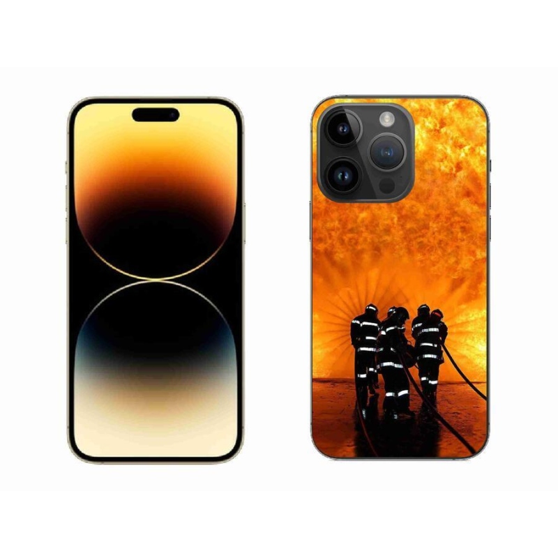 Gél borítás mmCase iPhone 14 Pro Max 6.7 - tűz iPhone 14 Pro Max készülékhez