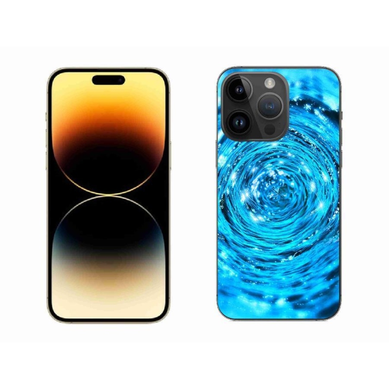 Zselés borítás mmCase iPhone 14 Pro Max 6.7 - water vortex iPhone 14 Pro Max készülékhez