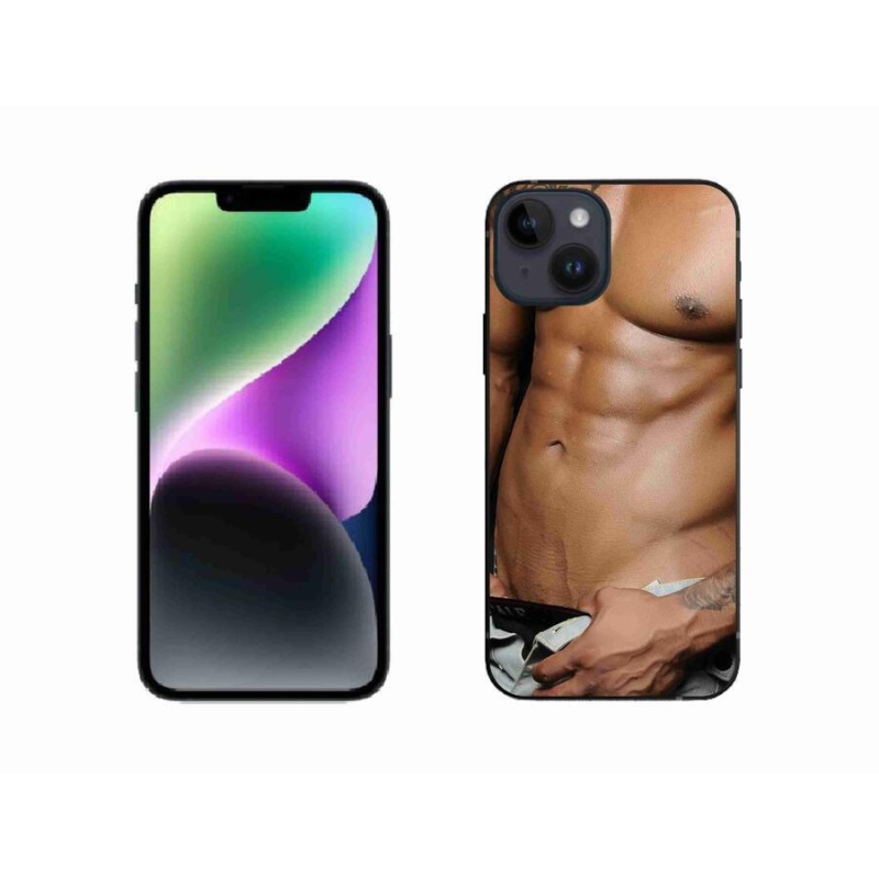 Gél borítás mmCase iPhone 14 készülékhez - szexi férfi
