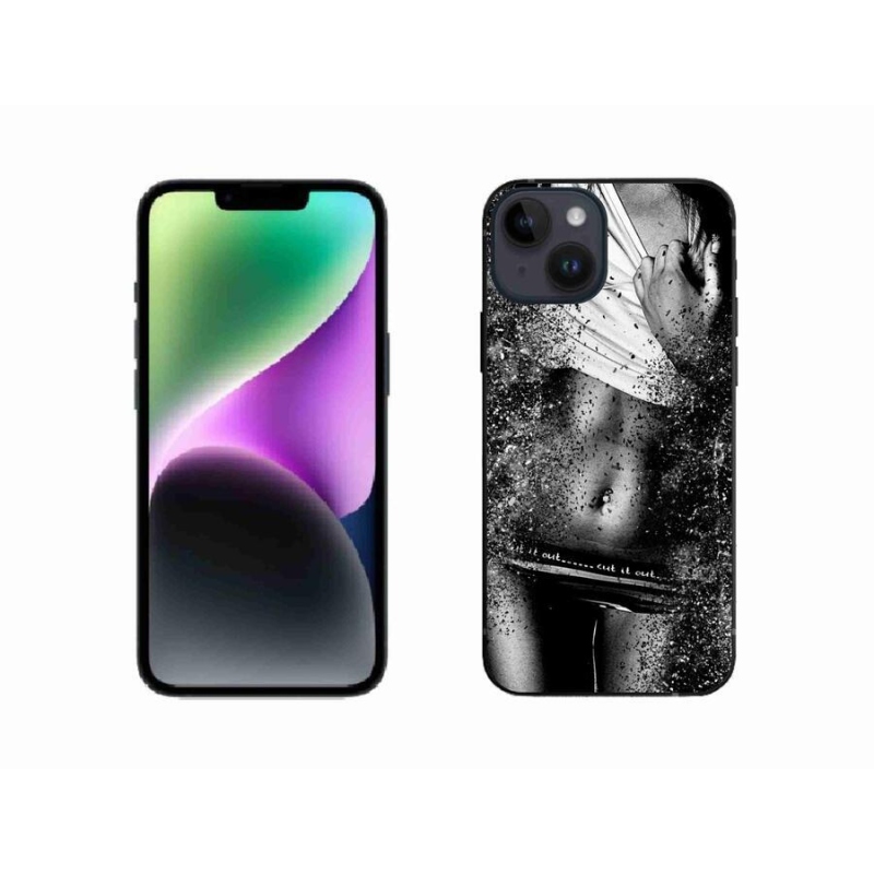 Gél borítás mmCase iPhone 14 készülékhez - szexi nő 1