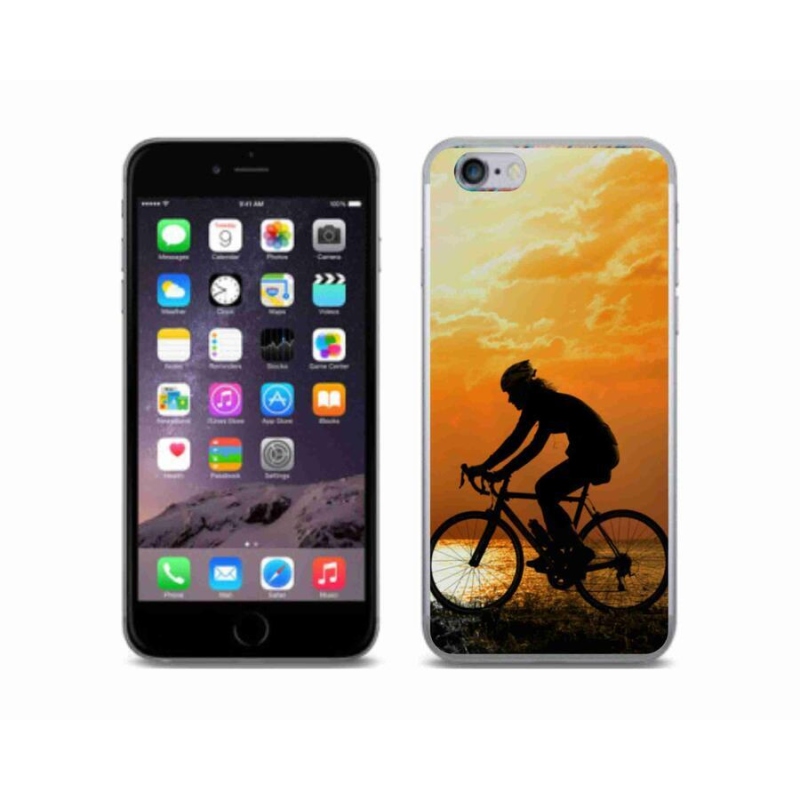 Gél borítás mmCase iPhone 6/6S készülékhez - kerékpározás