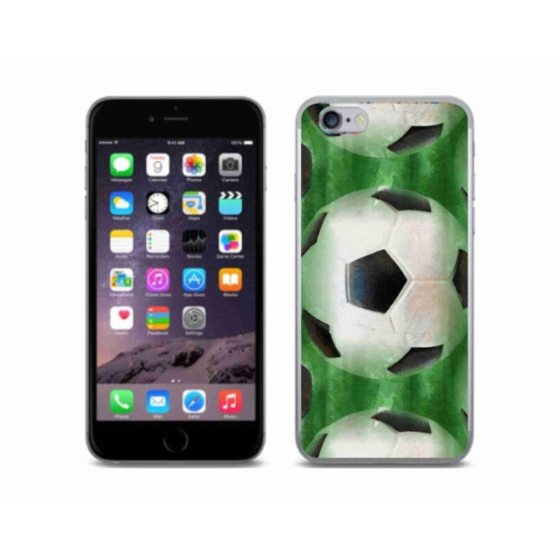 Zselés borítás mmCase iPhone 6/6S készülékhez - focilabda