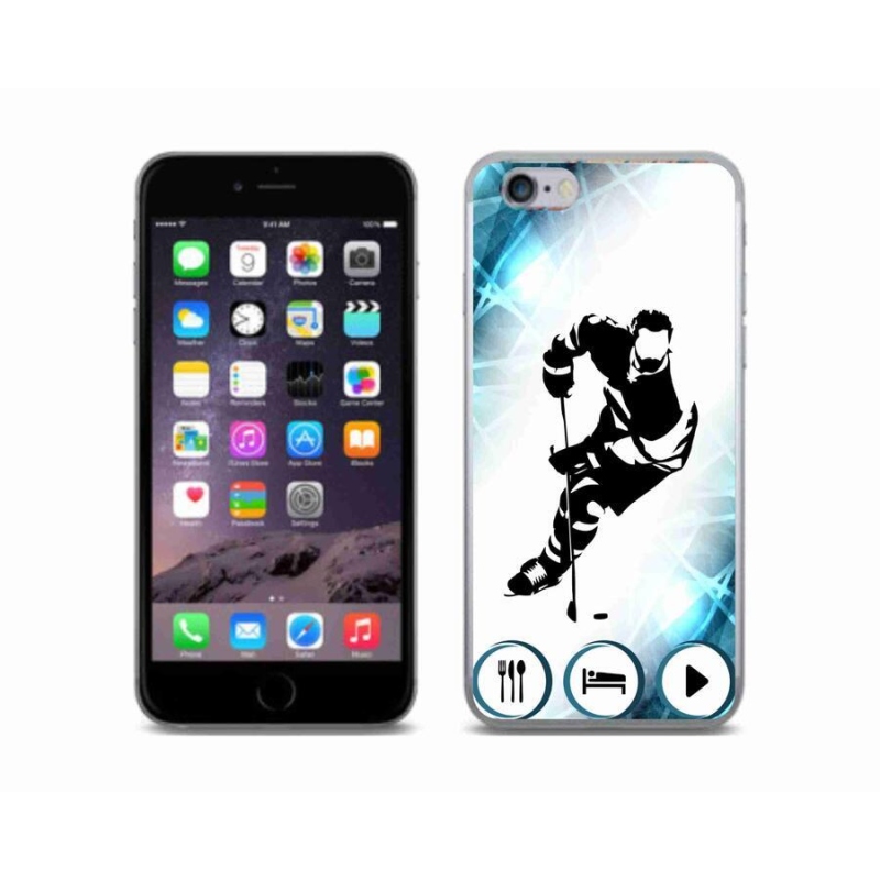 Zselés borítás mmCase iPhone 6/6S készülékhez - hoki 1