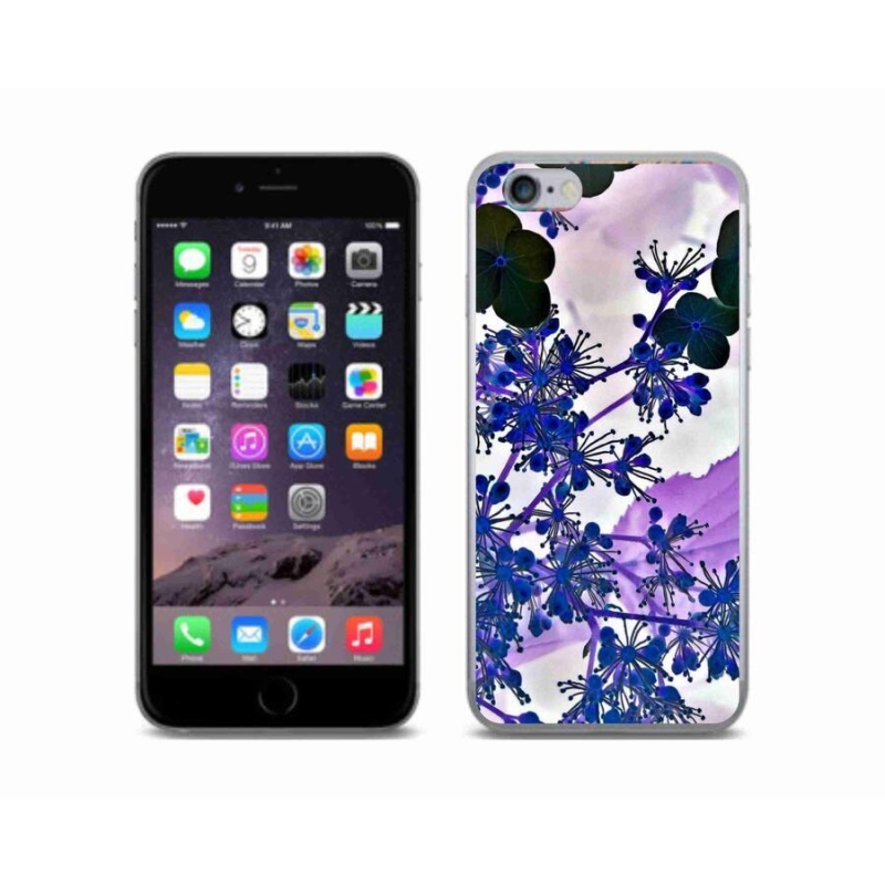 Zselés borítás mmCase iPhone 6/6S készülékhez - hortenzia virág
