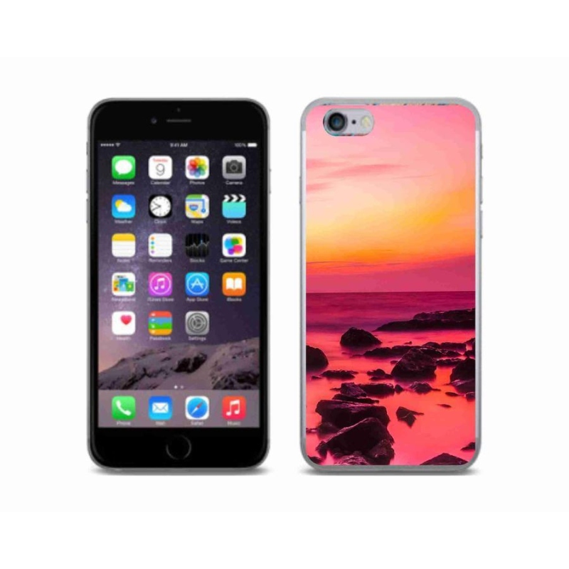 Zselés borítás mmCase iPhone 6/6S készülékhez - tenger és ragyogás