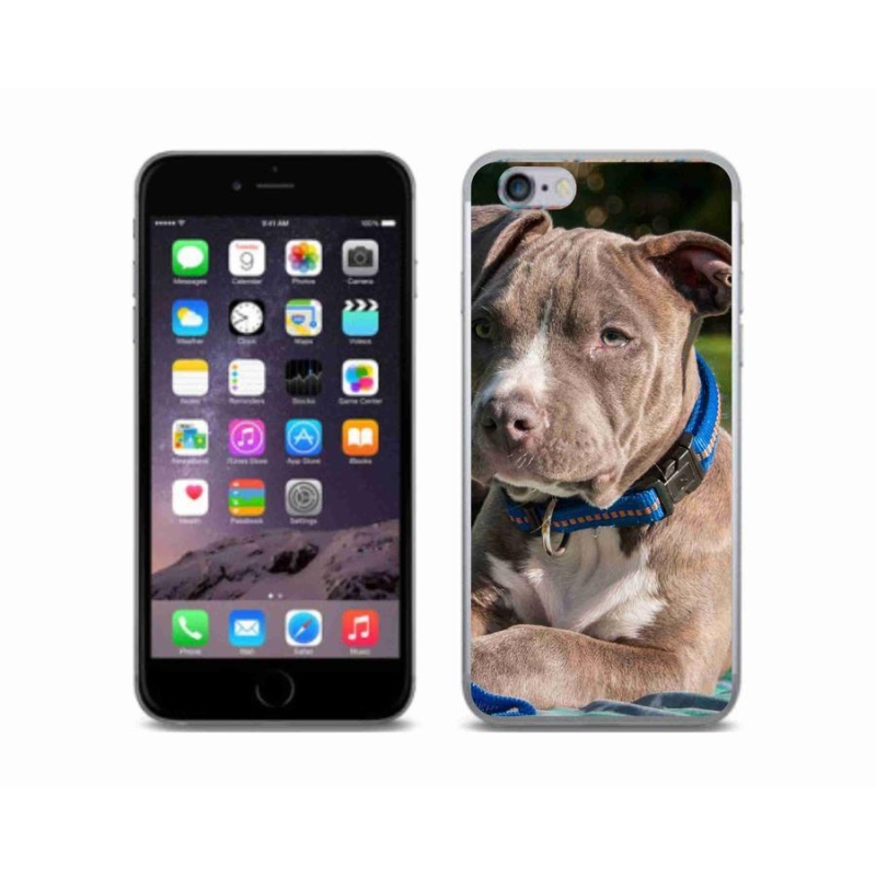 Gél borítás mmCase iPhone 6/6S készülékhez - pitbull