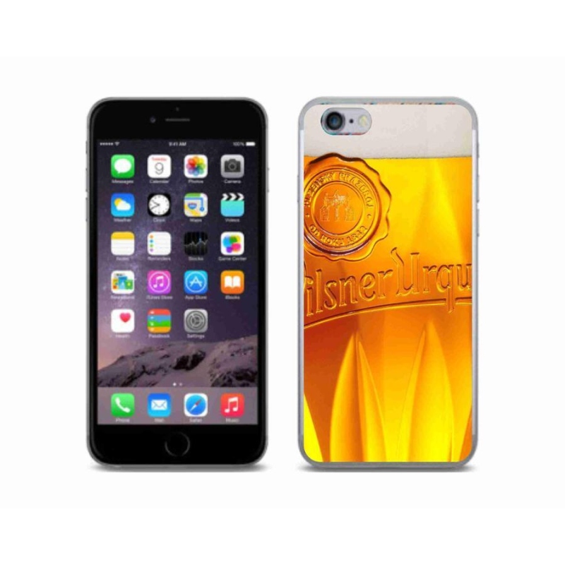 Zselés borítás mmCase iPhone 6/6S készülékhez - sör