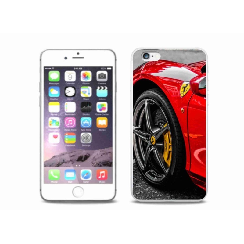 Zselés borítás mmCase iPhone 6/6S Plus készülékhez - autó 1