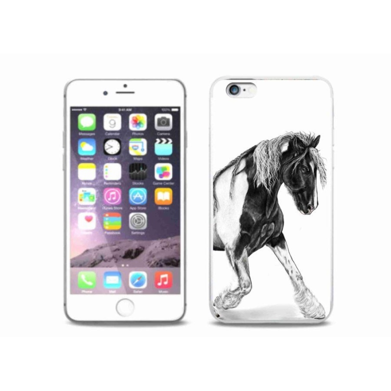 Zselés borítás mmCase iPhone 6/6S Plus készülékhez - ló