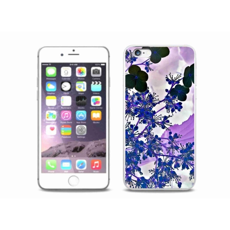 Zselés borítás mmCase iPhone 6/6S Plus készülékhez - hortenzia virág
