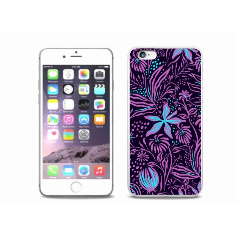 Zselés borítás mmCase iPhone 6/6S Plus készülékhez - virágok 2